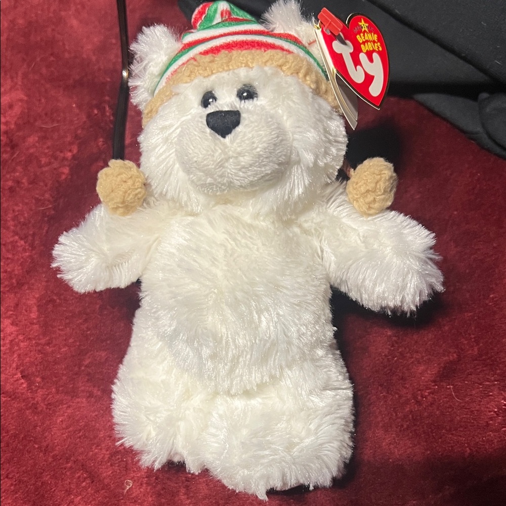 Ty Beanie Babies Collection Festive Bear Chillingsly